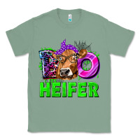 Sage Boo Heifer Cow Classic Tee - texasbilliewilder