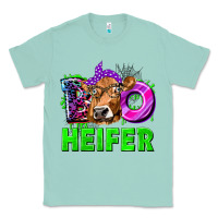 Seafoam Boo Heifer Cow Classic Tee - texasbilliewilder