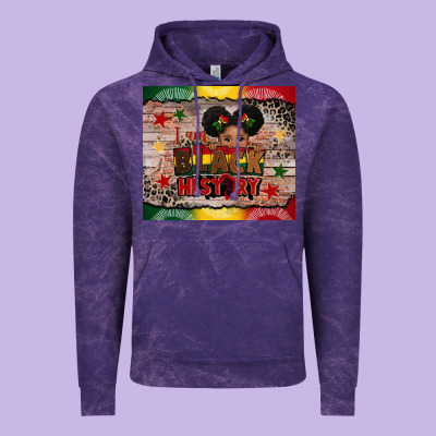 I Am Black History Vintage Hoodie Designed By Cowgirlartshop