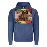 Vintage Denim i am black history Vintage Hoodie - CowGirlArtShop