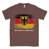 Chestnut Germany German Flag Deutschland Souvenir Gift Alemania Classic Tee - minhPixels