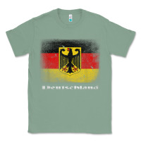 Sage Germany German Flag Deutschland Souvenir Gift Alemania Classic Tee - minhPixels