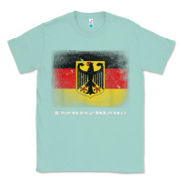 Seafoam Germany German Flag Deutschland Souvenir Gift Alemania Classic Tee - minhPixels