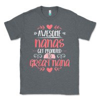Charcoal Heather Gift for 1st Time Great Nana  Great Nana Classic Tee - minhPixels