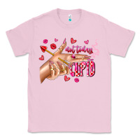 Bubblegum Pink Not Today Cupid Classic Tee - CowhideDigitalArt