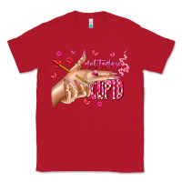 Red Not Today Cupid Classic Tee - CowhideDigitalArt