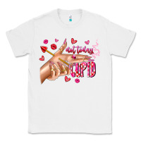 White Not Today Cupid Classic Tee - CowhideDigitalArt