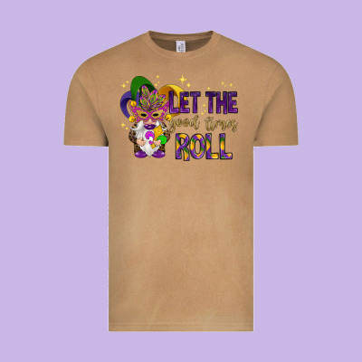 Let The Good Times Roll With Gnome Vintage Tee Designed By Howdyjamesfarm