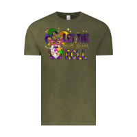 Vintage Olive Let the good times roll with gnome Vintage Tee - HowdyJamesFarm