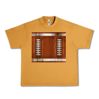 Peanut Butter distressed american football pattern Urban Heavy Tee - TumblerDesignByShophia