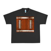 Pigment Black distressed american football pattern Urban Heavy Tee - TumblerDesignByShophia