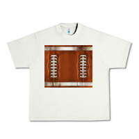Pistachio distressed american football pattern Urban Heavy Tee - TumblerDesignByShophia