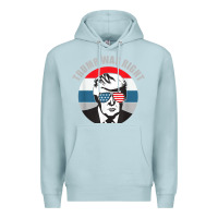Blue Mist trump was right republican conservative political t shirt Premium Hoodie - minhPixels