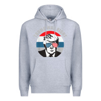 Heather Grey trump was right republican conservative political t shirt Premium Hoodie - minhPixels