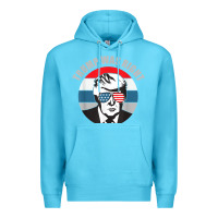 Ocean Blue trump was right republican conservative political t shirt Premium Hoodie - minhPixels