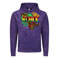 Cloud Purple i am black history Vintage Hoodie - CowGirlArtShop