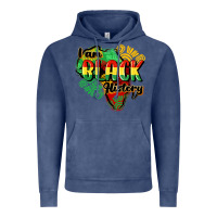 Vintage Denim i am black history Vintage Hoodie - CowGirlArtShop