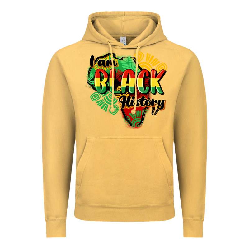 I Am Black History Vintage Hoodie by CowGirlArtShop | Teevron