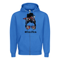 True Royal race mom Zipper Hoodie - SublimationCraftShop