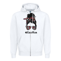 White race mom Zipper Hoodie - SublimationCraftShop