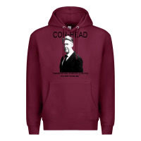 Burgundy connor, roy was interested in politics Premium Hoodie - minhPixels
