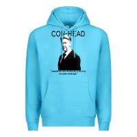 Ocean Blue connor, roy was interested in politics Premium Hoodie - minhPixels