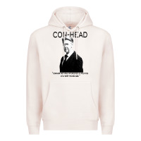 Pale Pink connor, roy was interested in politics Premium Hoodie - minhPixels