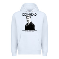 White connor, roy was interested in politics Premium Hoodie - minhPixels