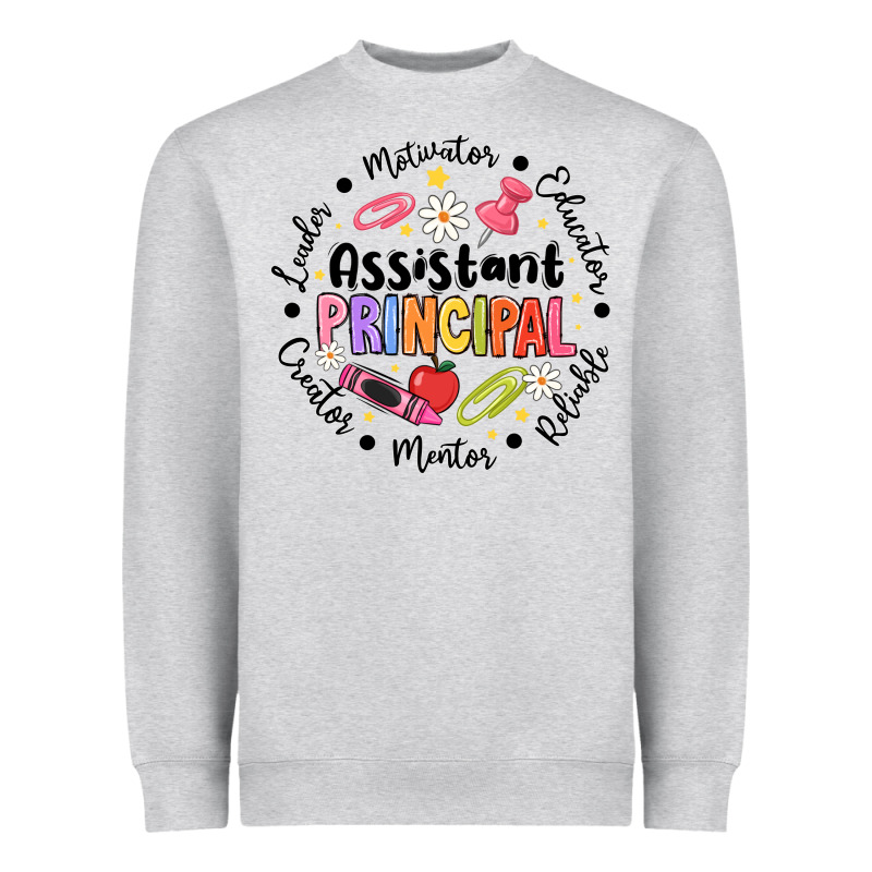 Principal Assistant Heavyweight Sweatshirt by CowhideDigitalArt | Teevron