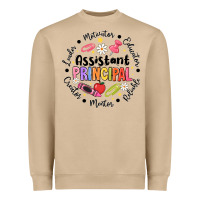 Mushroom Principal Assistant Heavyweight Sweatshirt - CowhideDigitalArt