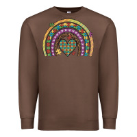 Chestnut autism awareness heart leopard rainbow Premium Sweatshirt - Artiststas