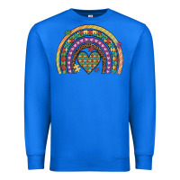 True Royal autism awareness heart leopard rainbow Premium Sweatshirt - Artiststas