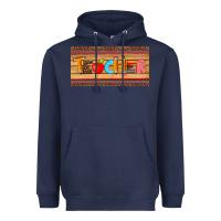 Navy teacher pen apple license plate template Heavyweight Hoodie - Artiststas