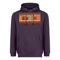 Plum teacher pen apple license plate template Heavyweight Hoodie - Artiststas