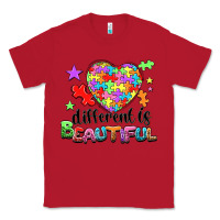 Red different is beautiful Classic Tee - NancyCooperArtShop