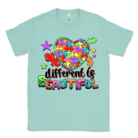 Seafoam different is beautiful Classic Tee - NancyCooperArtShop