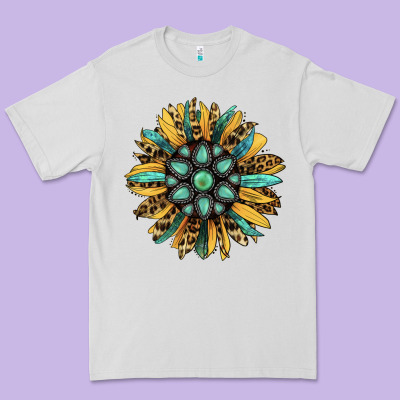 Gemstone Sunflower Premium Tee Designed By Bettercallsaul