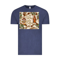 Vintage Denim no talkie before coffee with gnomies Vintage Tee - TumblerDesignByShophia
