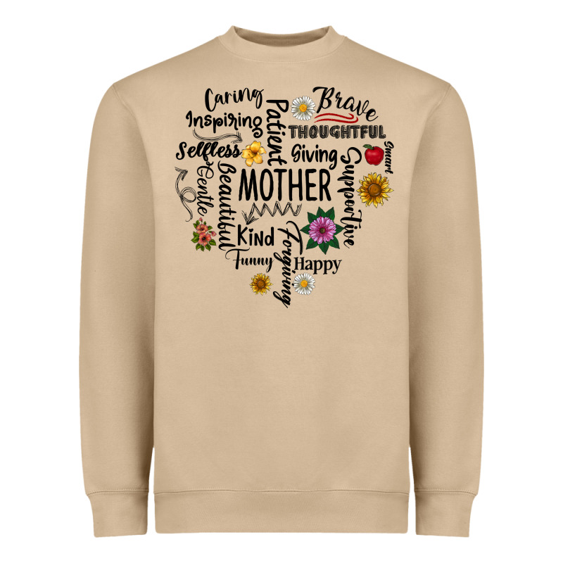 Mother Heavyweight Sweatshirt by CowhideDigitalArt | Teevron