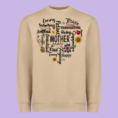 Mother Heavyweight Sweatshirt Designed By Cowhidedigitalart