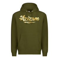 Army Green Azizam Persian Iran Iranian Gift Tala Gold Premium Hoodie - minhPixels