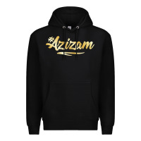 Black Azizam Persian Iran Iranian Gift Tala Gold Premium Hoodie - minhPixels