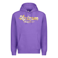 Purple Azizam Persian Iran Iranian Gift Tala Gold Premium Hoodie - minhPixels