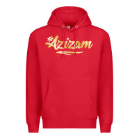 Red Azizam Persian Iran Iranian Gift Tala Gold Premium Hoodie - minhPixels