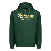 Sports Green Azizam Persian Iran Iranian Gift Tala Gold Premium Hoodie - minhPixels