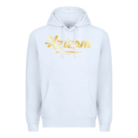 White Azizam Persian Iran Iranian Gift Tala Gold Premium Hoodie - minhPixels