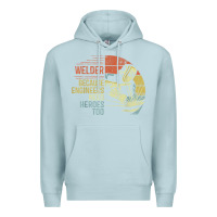 Blue Mist Mens Welder Because Engineers Need Heroes Too Gifts Funny Welding Premium Hoodie - minhPixels