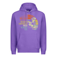 Purple Mens Welder Because Engineers Need Heroes Too Gifts Funny Welding Premium Hoodie - minhPixels