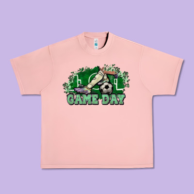 Game Day Soccer Urban Heavy Tee Designed By Howdyjamesfarm