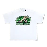 White Game day soccer Urban Heavy Tee - HowdyJamesFarm